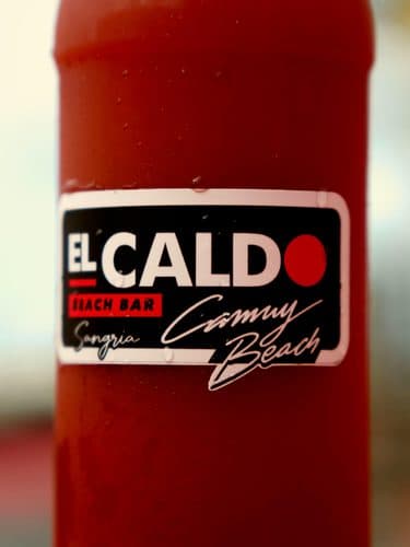 Bebidas en El Caldo